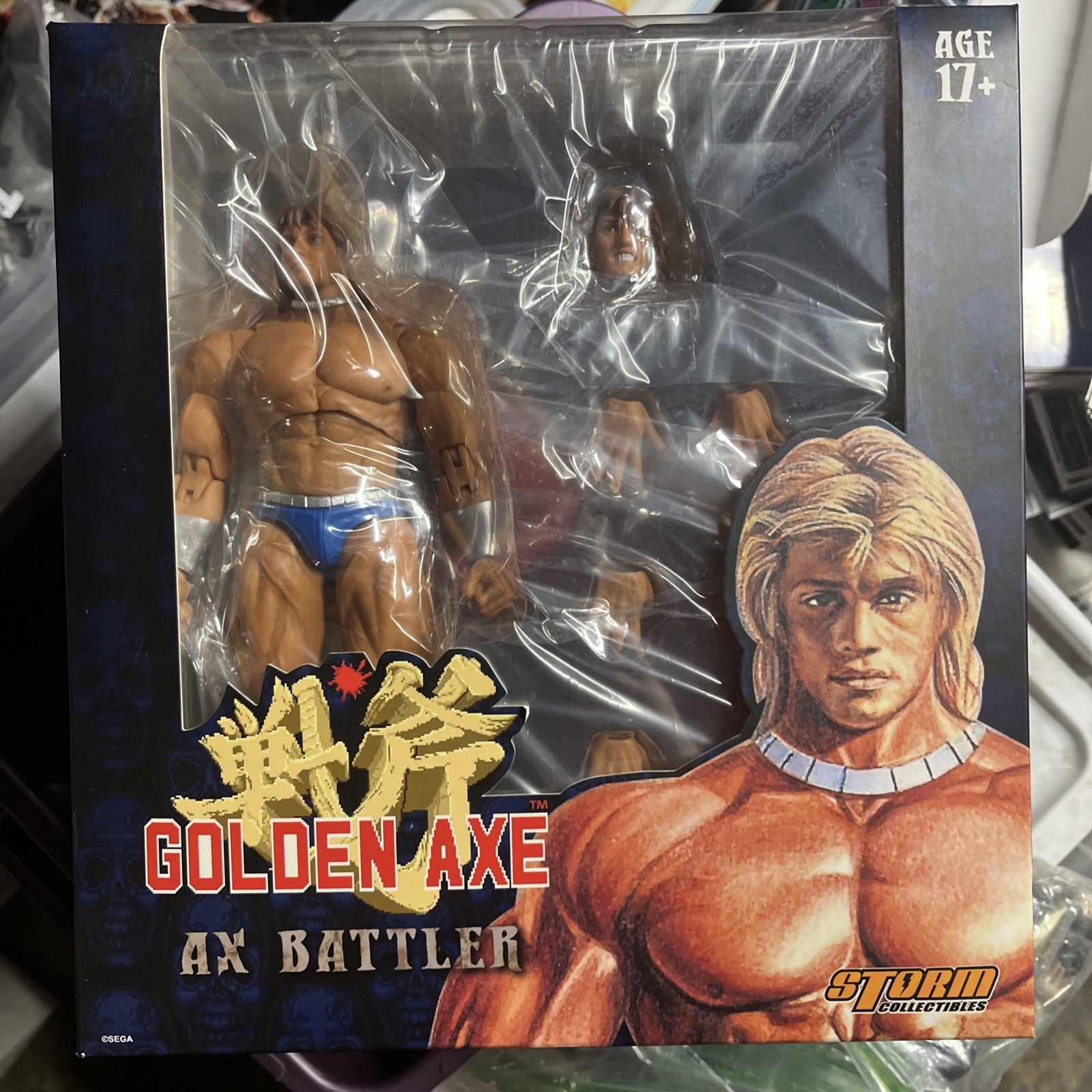 Storm Collectibles – Golden Axe Ax Battler & Red Dragon Action Figure