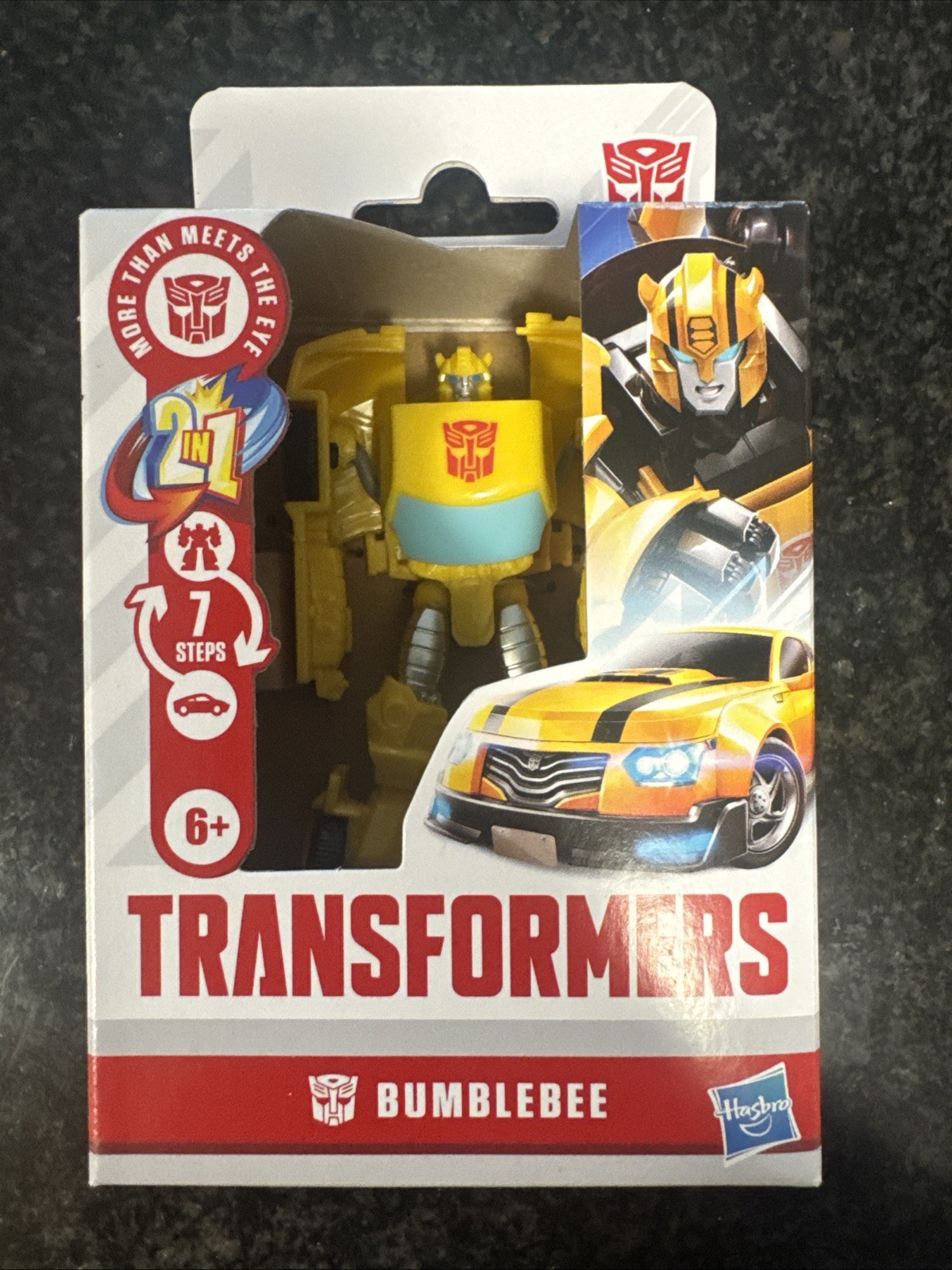 Transformers BUMBLEBEE Figure 2 in 1 MORE THAN MEETSTHE EYE SERIES-Hasbro New