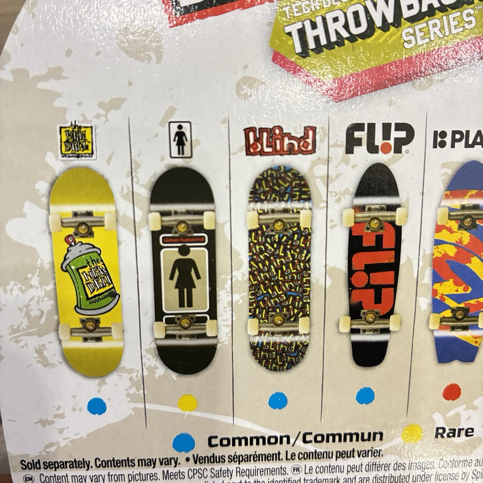 Tech Deck Skateboards: Throwback Series – Full Set of 8 (2 Rare/2 Ultra Rare) 🔥