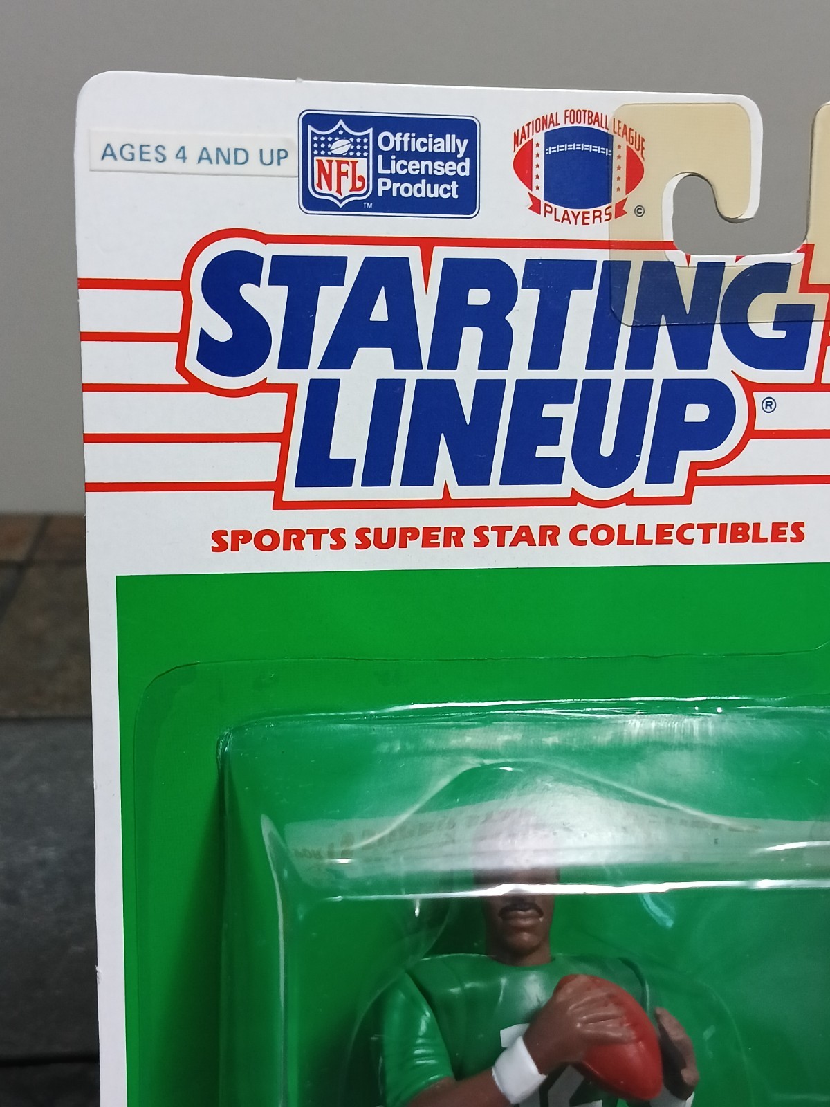 🏈1990 Kenner Starting Lineup NFL RANDALL CUNNINGHAM Philly Eagles Figure+Cards