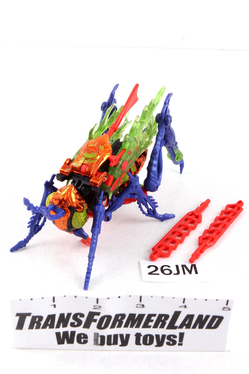 Transformers Beast Wars Deluxe Transmetals 2 Scourge 100% Complete