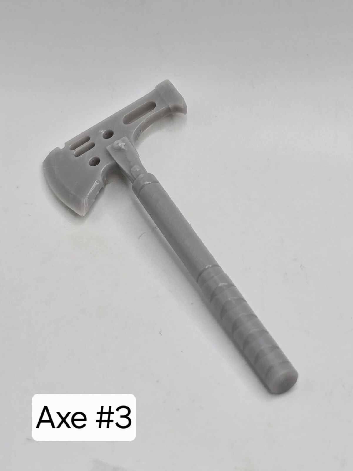 3d Printed BATTLE AXE #3 1:12 6&Prime; Joe Classified/Legends SCALE