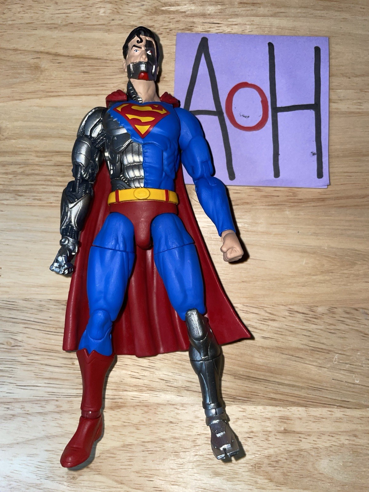 DC Collectibles Cyborg Superman Figure #17 2019 DC Essentials Loose Complete