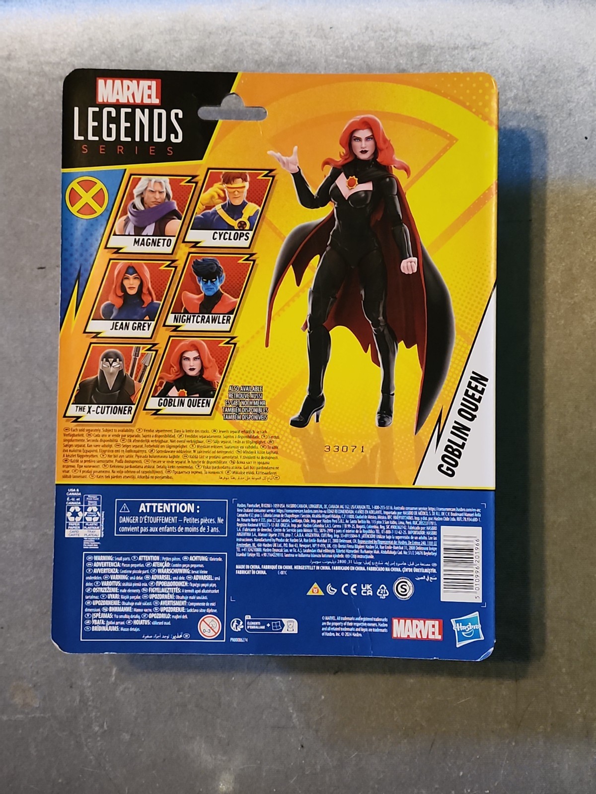 MARVEL LEGENDS THE GOBLIN QUEEN FIGURE MIB X-MEN ‘97 SERIES IN HAND VHTF