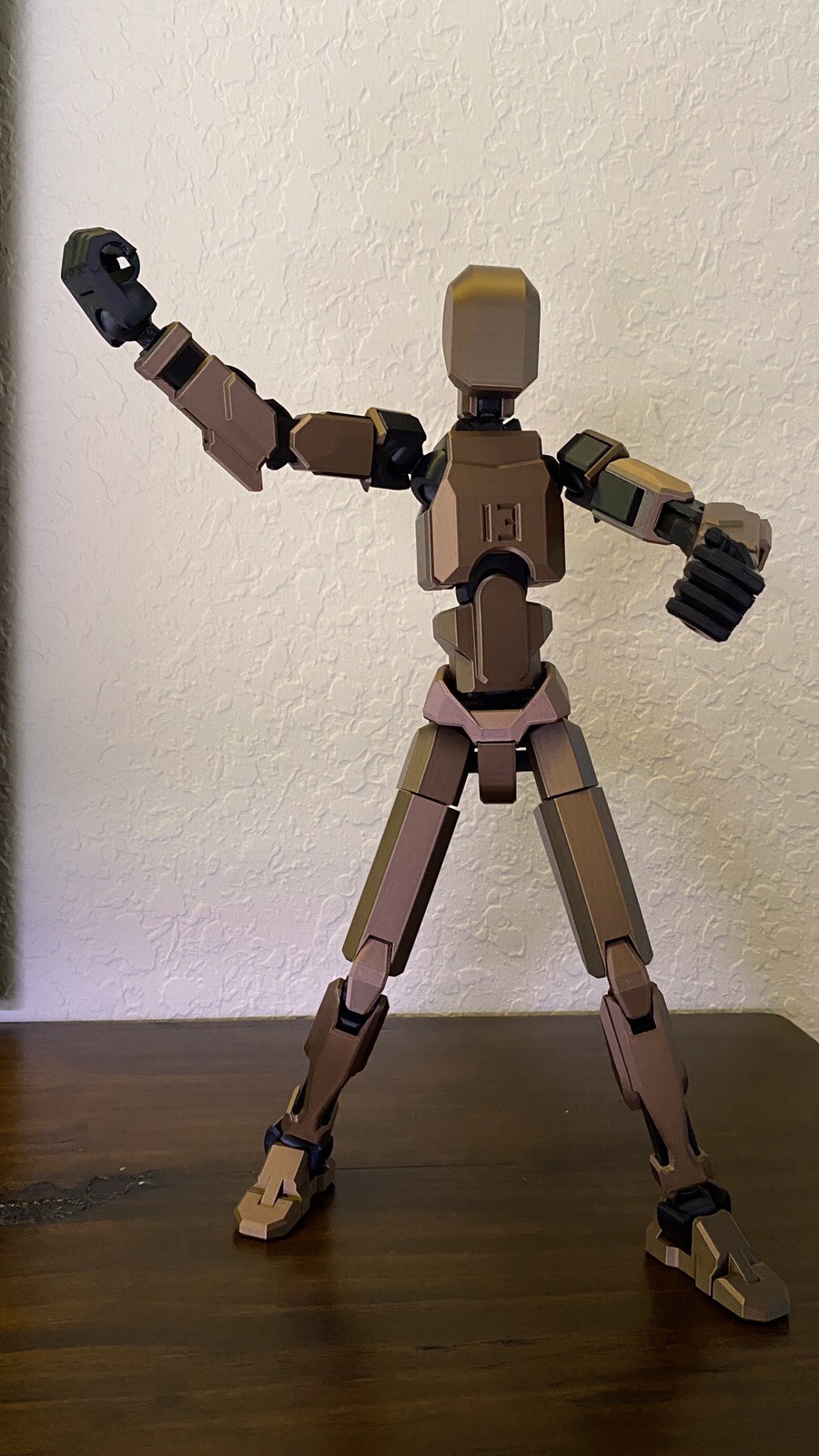 GIANT Dummy 13 COPPER BROWN Posable Action Figure Articulated Mannequin – 41 cm