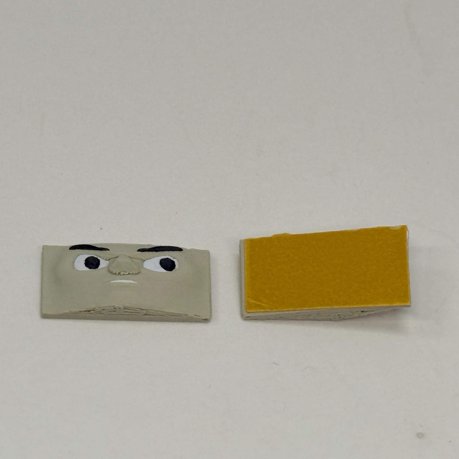Trackmaster Brake Van Train with 3D Face Custom Made for Thomas Train Tracks
