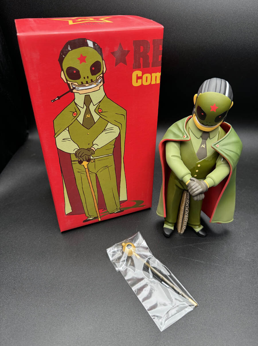Frank Kozik SIGNED AUTOGRAPHED Muttpop 8&Prime; Red Tide Rising Dr. Destruction SMERSH