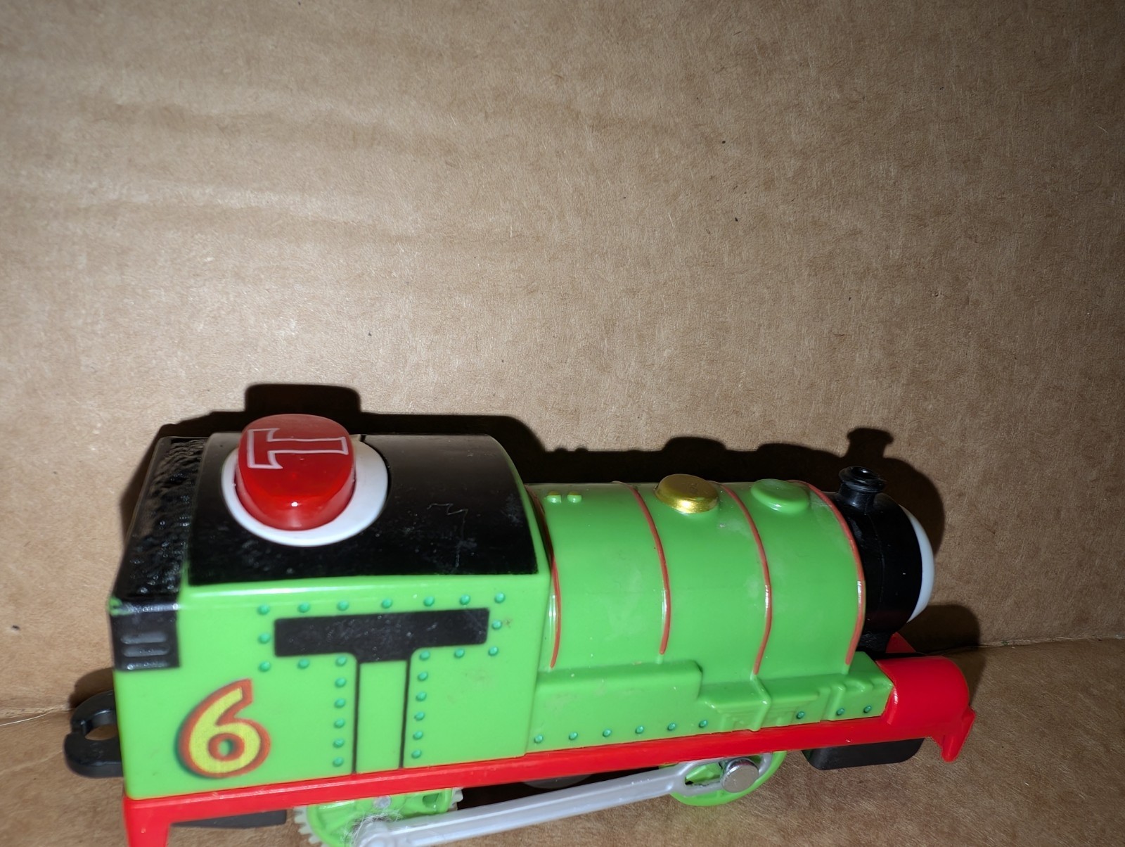Thomas the Train Trackmaster Percy 6 Motorized Talking 2019 Gullan Limited WORKS