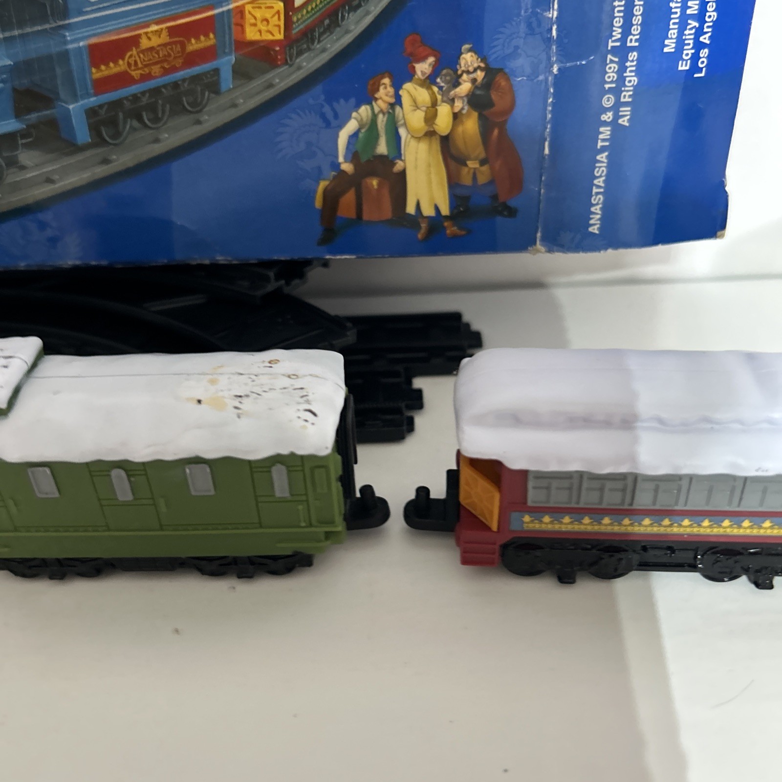 Anastasia Mini Train Set 1997 20th Century box 1
