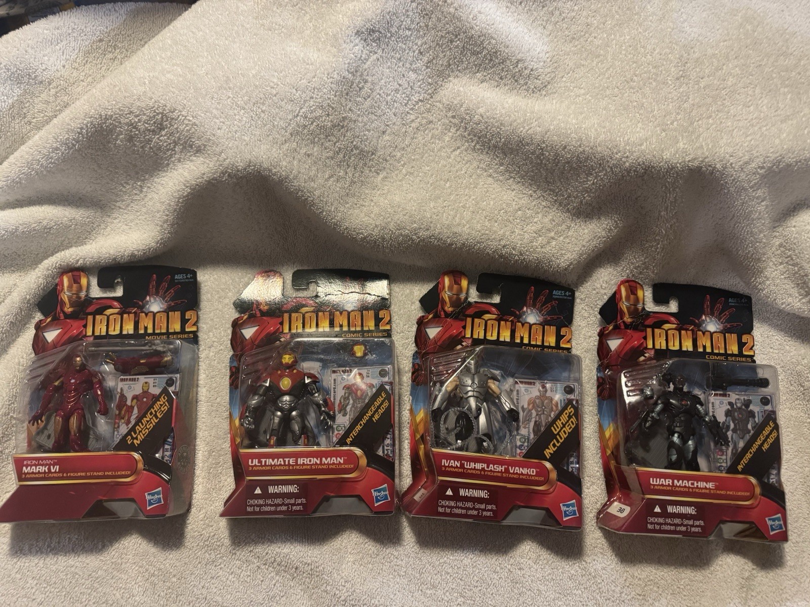 Iron Man 2 Ultimate Iron Man Collection Of 4 Number 09-36-37-38