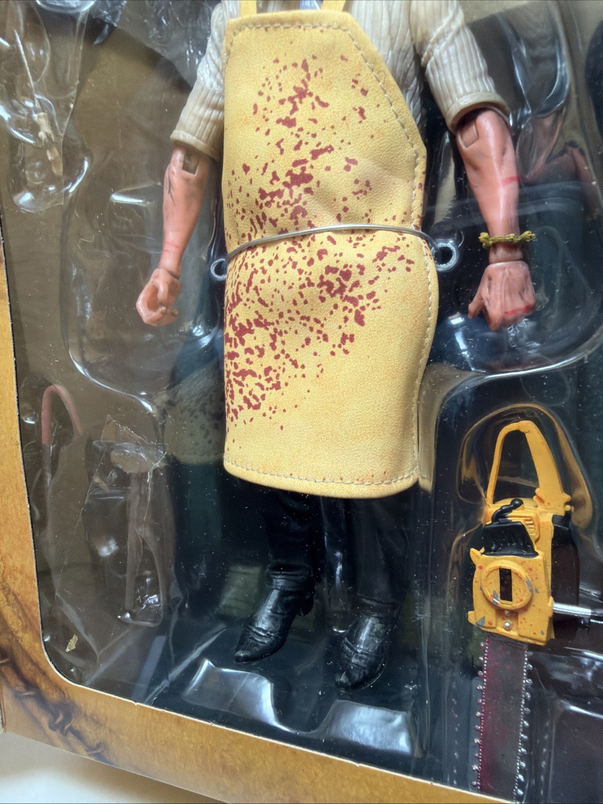 NECA Ultimate Texas Chainsaw Massacre Leatherface 7&Prime; Horror Action Figure 40th