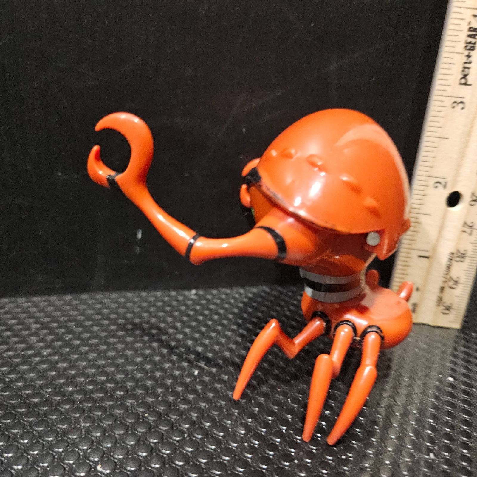 Ben 10 Alien Force 2008 BRAINSTORM Red 3&Prime; Action Figure Brain Storm
