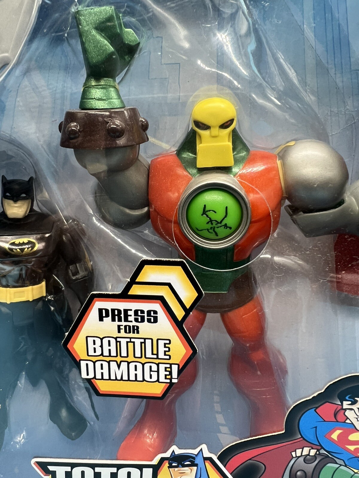 DC Brave and the Bold Kryptonite Collision Battle Pack Batman Superman Metallo