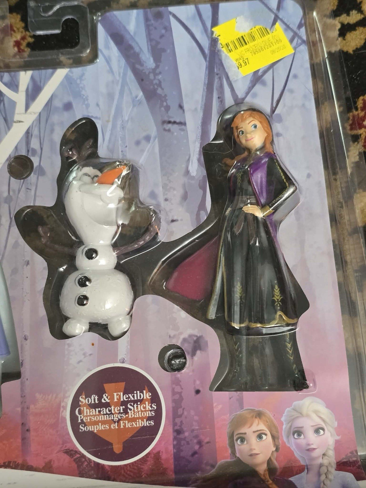 Disney Frozen 2 (Two) Dive Characters Soft & Flexible Ages 5 & Up . New/Sealed .