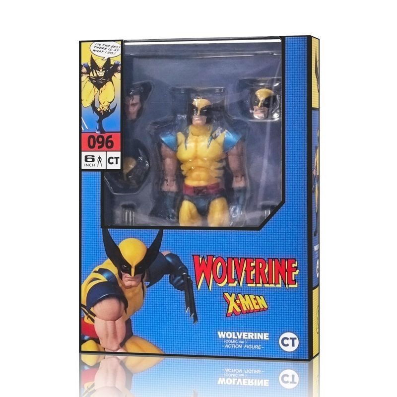 X-Men CT Manga Wolverine Logan Battle Suit Action Figure Collectible Toy Gift