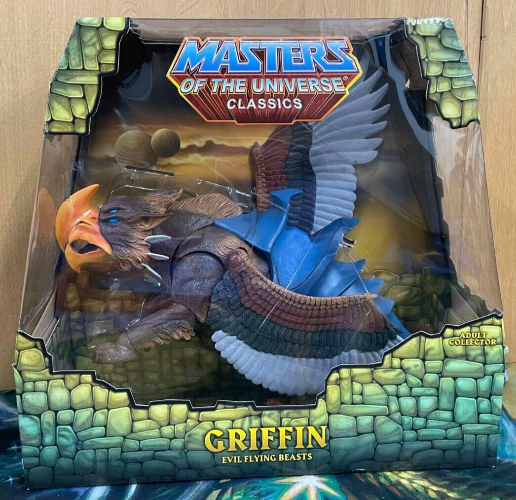 Mattel Masters of the Universe Classics – Griffin with Mailer Box