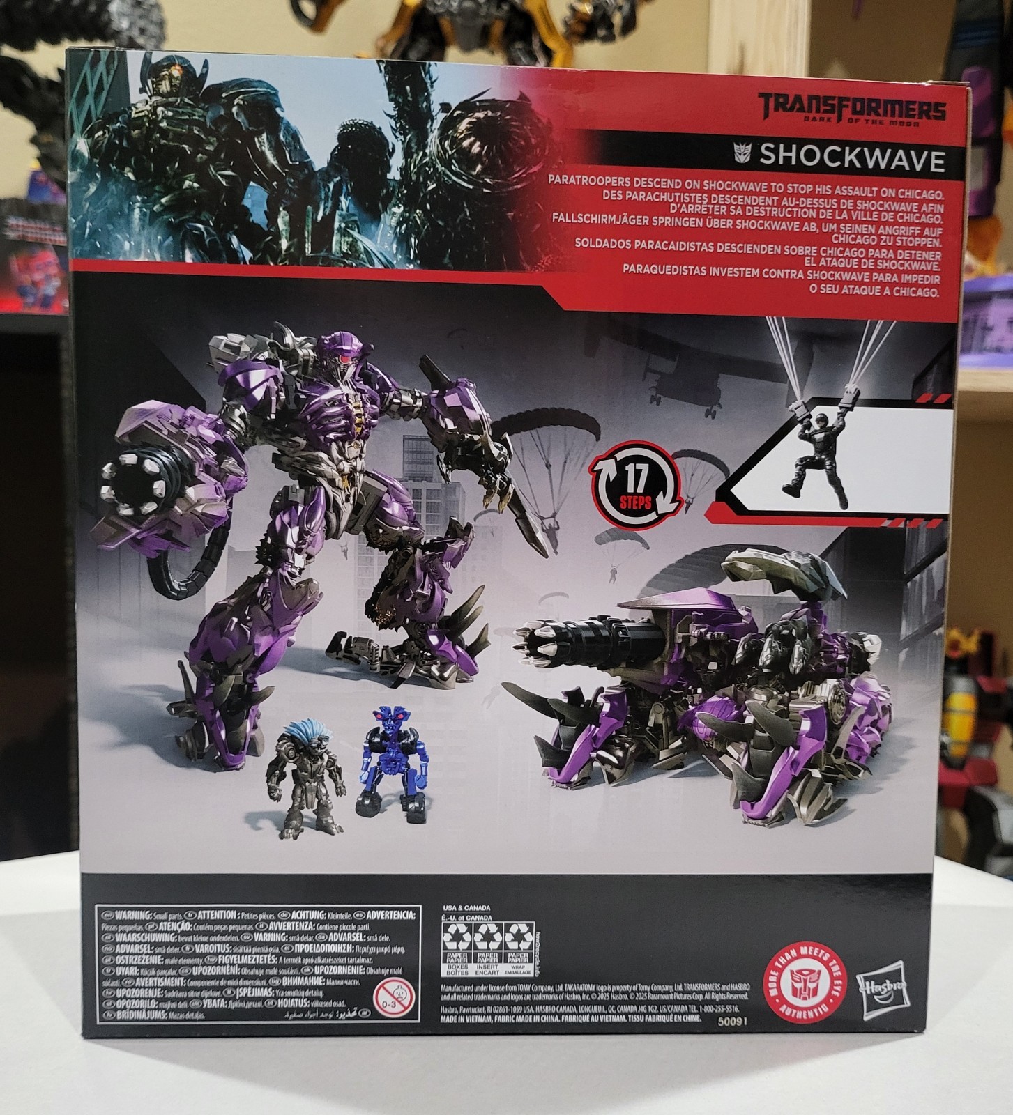 Transformers Studio Series Leader Class Dark of the Moon Shockwave **IN-STOCK**
