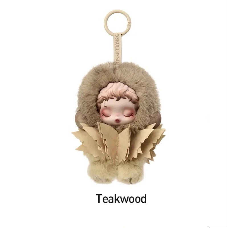 Authentic Skullpanda L&rsquo;impressionnisme Series Teakwood Plush Doll Pop Mart