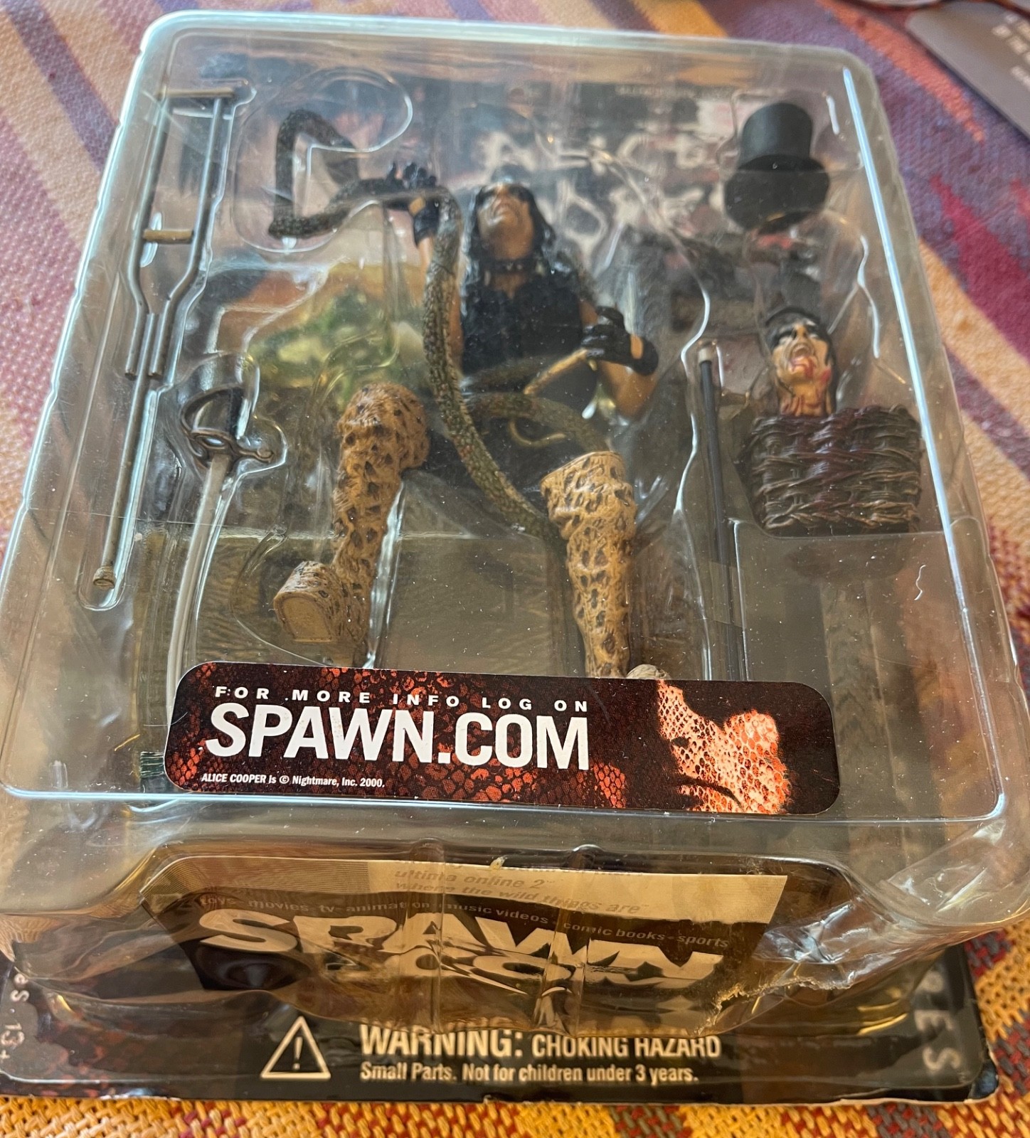 Alice Cooper – MacFarlane Action Figure – New Sealed