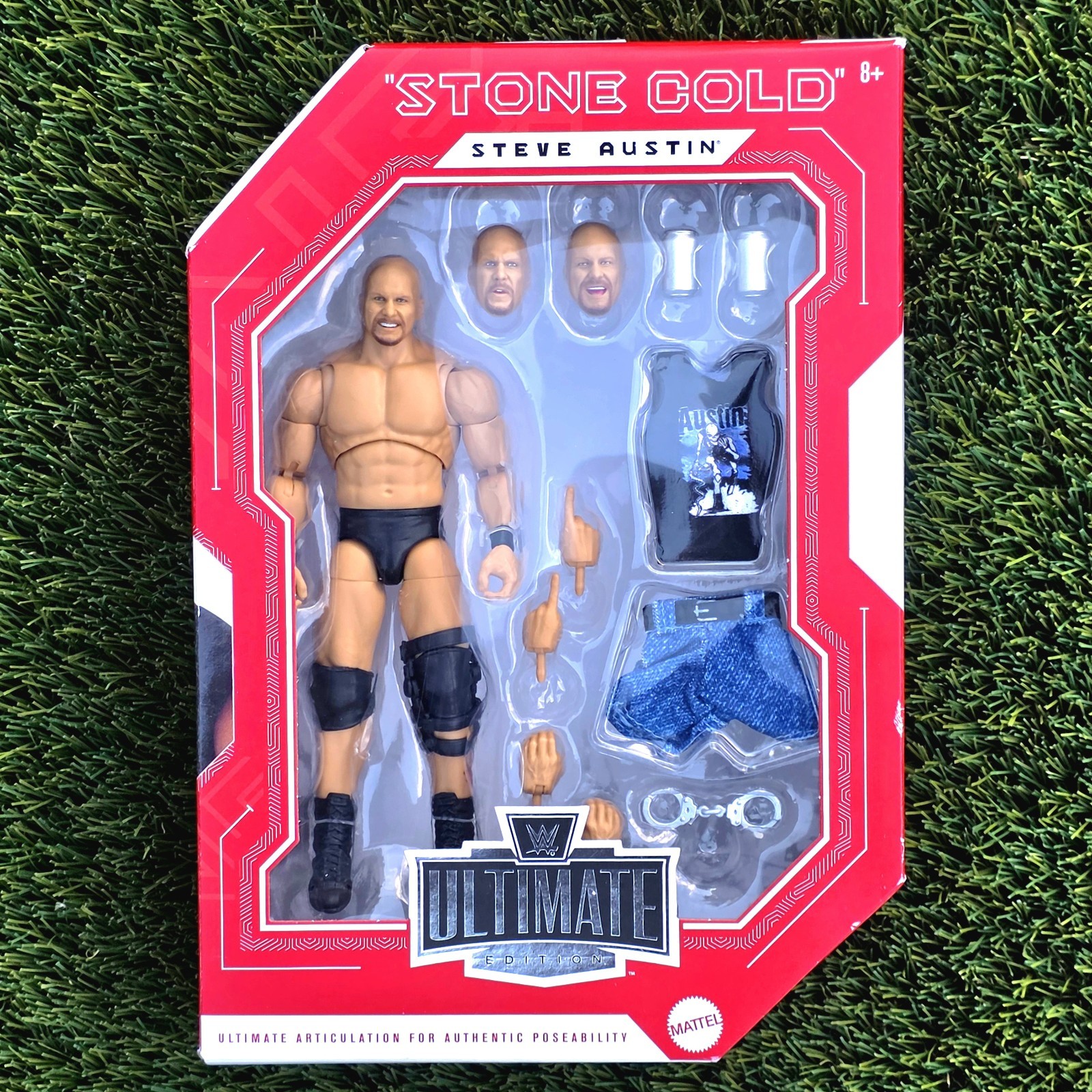 WWE ULTIMATE EDITION Monday Night War Exclusive « Stone Cold » Steve Austin Figure