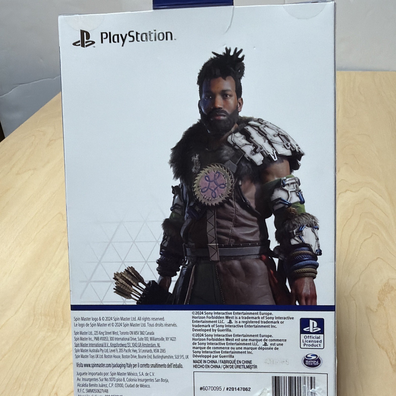 Spin Master PlayStation Shapes Collection Horizon Varl 6&Prime; Figure New Sealed