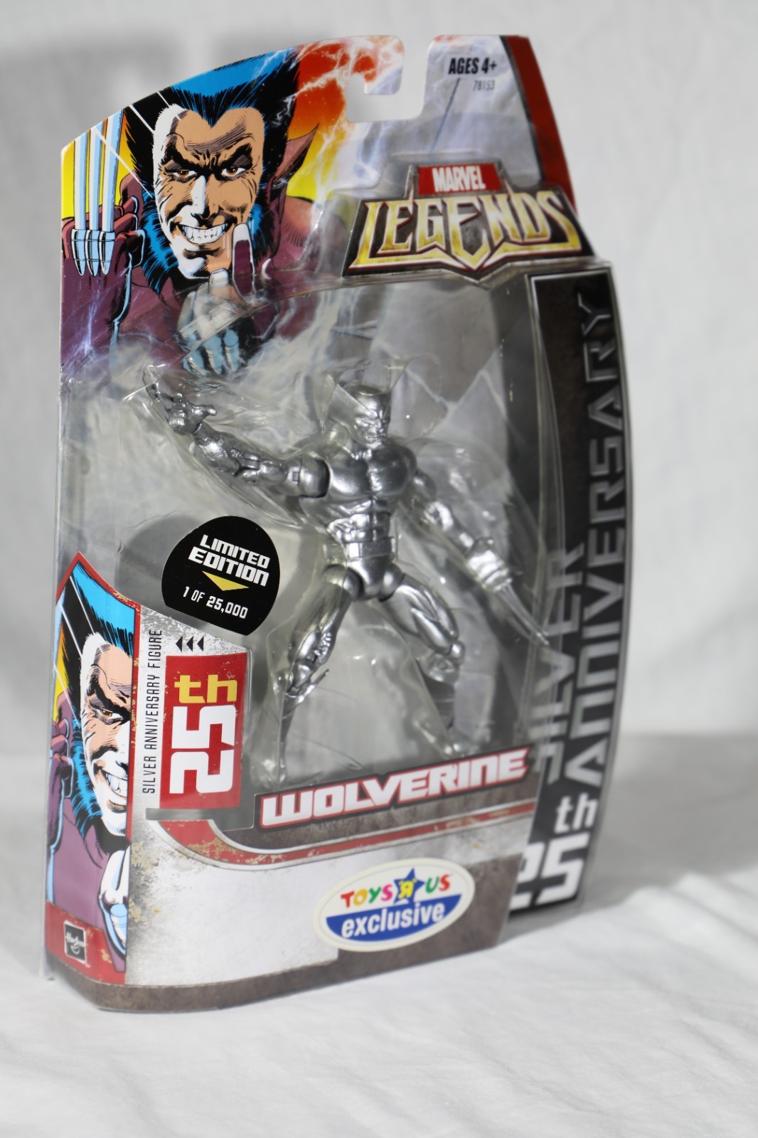 Wolverine Marvel Legends 25th Silver Anniversary – TOYSRUS Exclusive