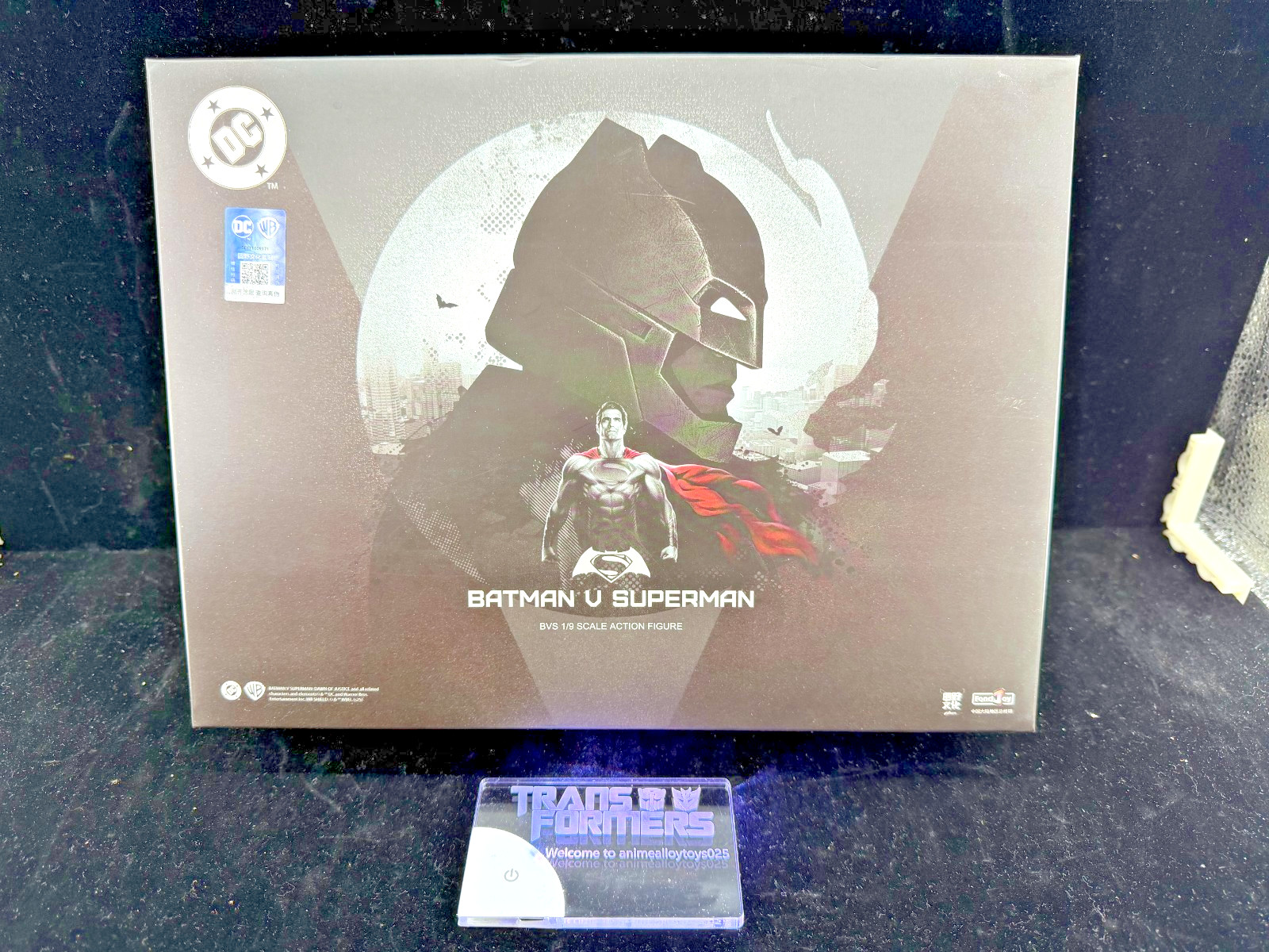 FondJoy DC Armored Batman & Superman Set 1/9 Scale 8.5&Prime; BvS USAShip
