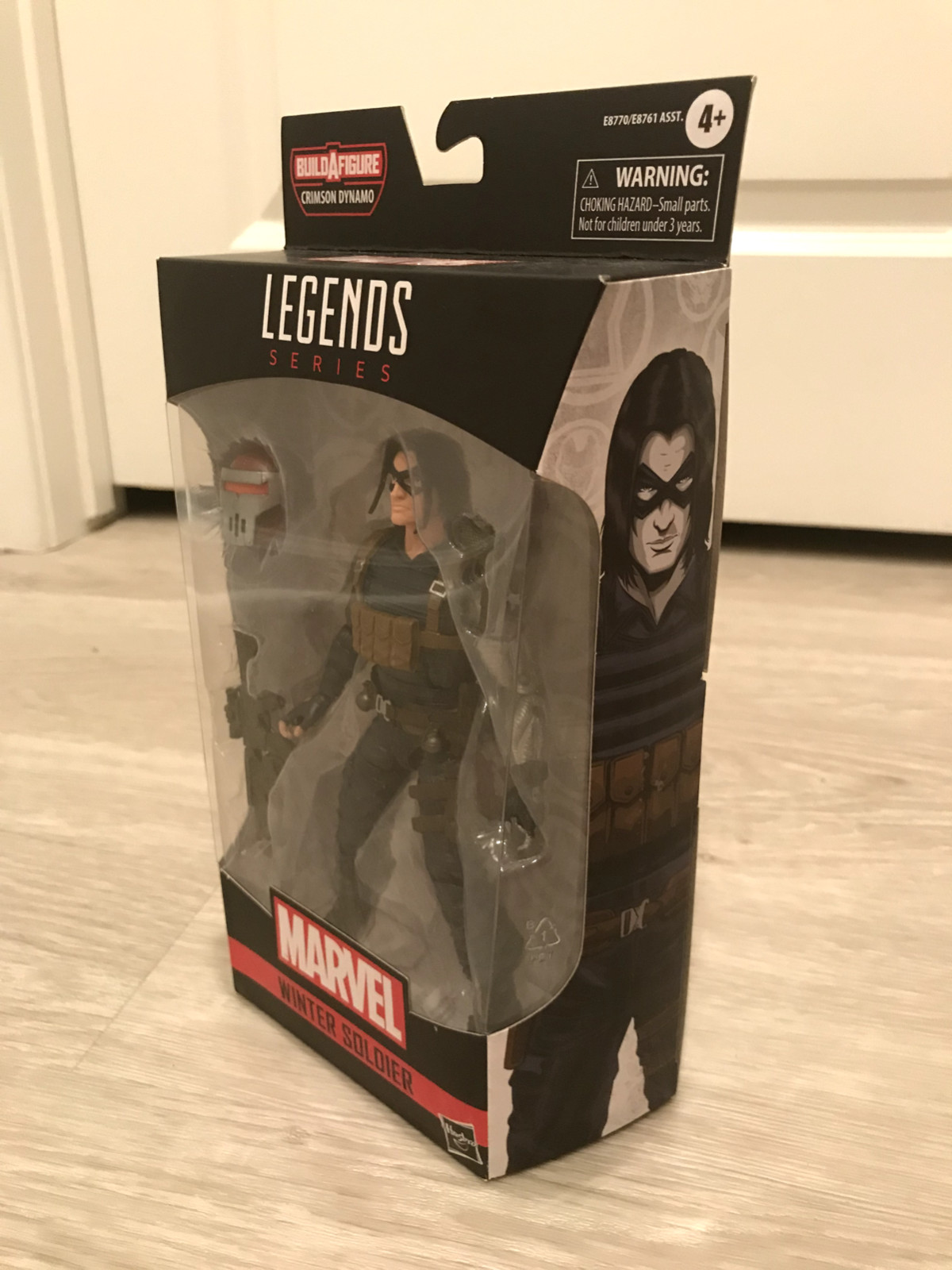 Marvel Legends Winter Soldier – Crimson Dynamo BAF new usa seller