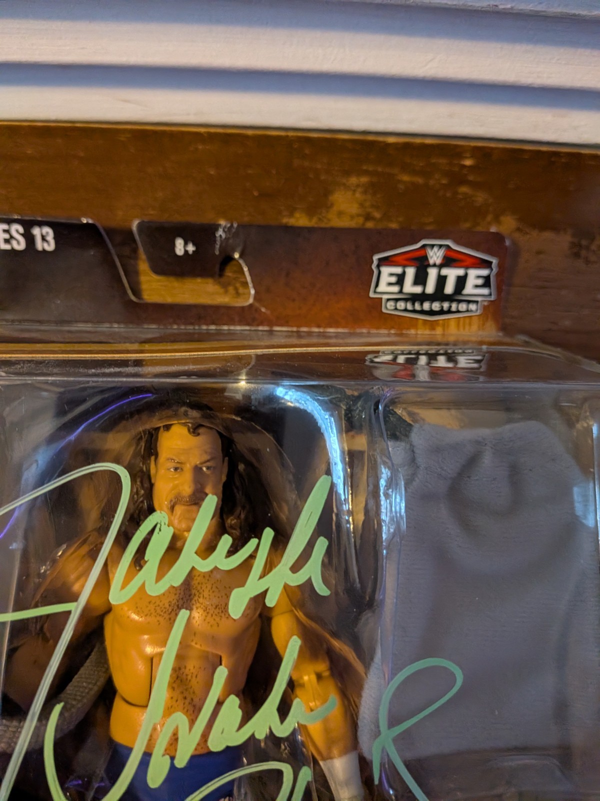 Jake « The Snake » Roberts SIGNED Figure 2021 Mattel WWE Legends Elite Collection