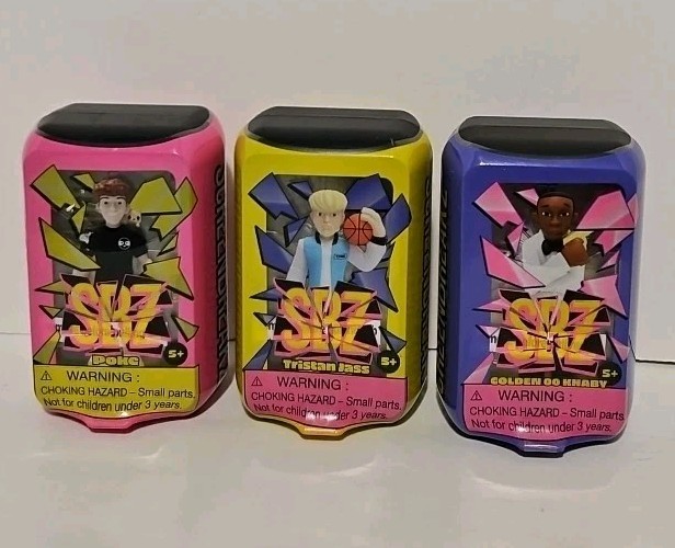 SBZ Screen Breakz, Set of 3, Golden OO Khaby, Tristan Jass & Poke