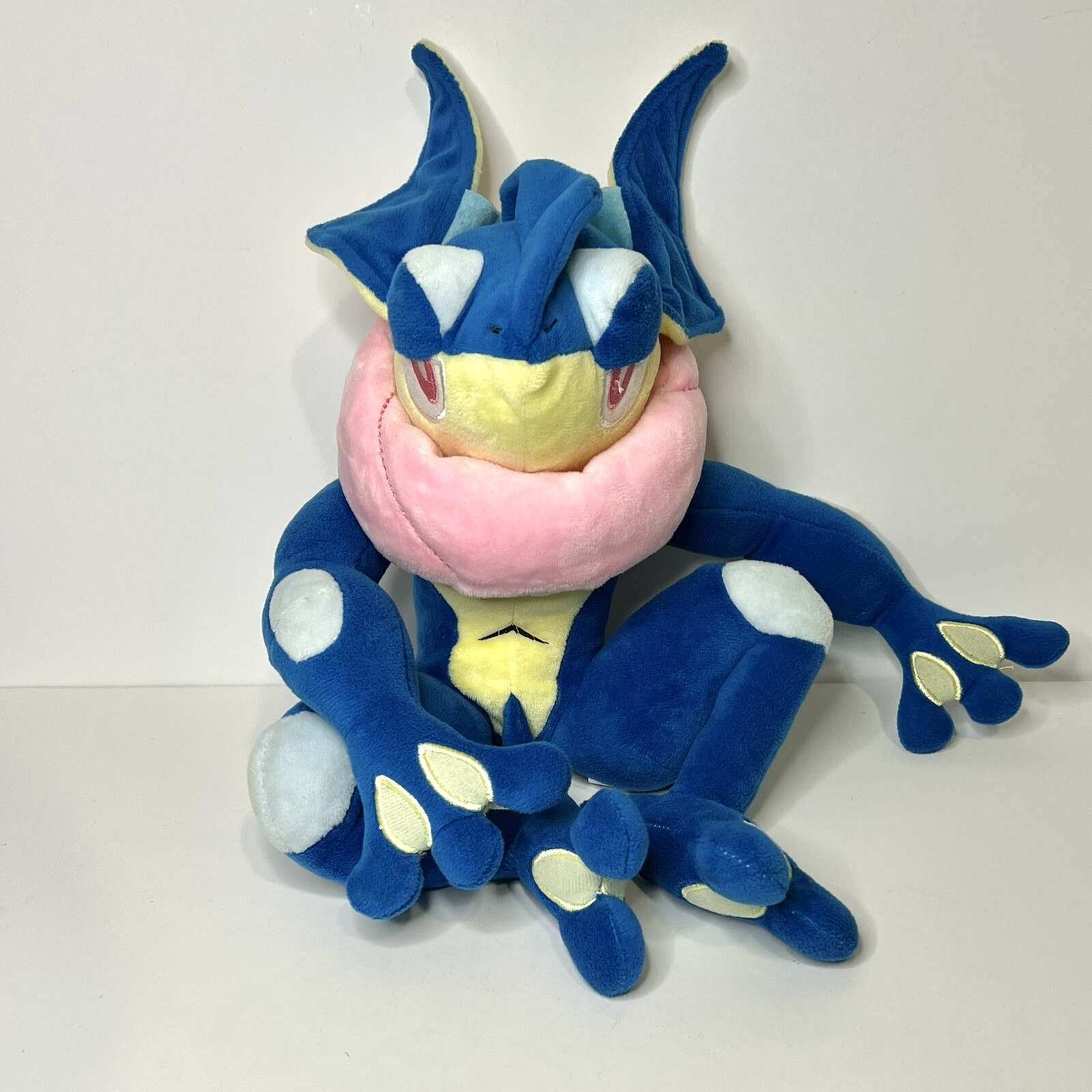 Pokemon Center 2014 Greninja Plush Doll 14” Nintendo Game freak (X & Y Gen 6)