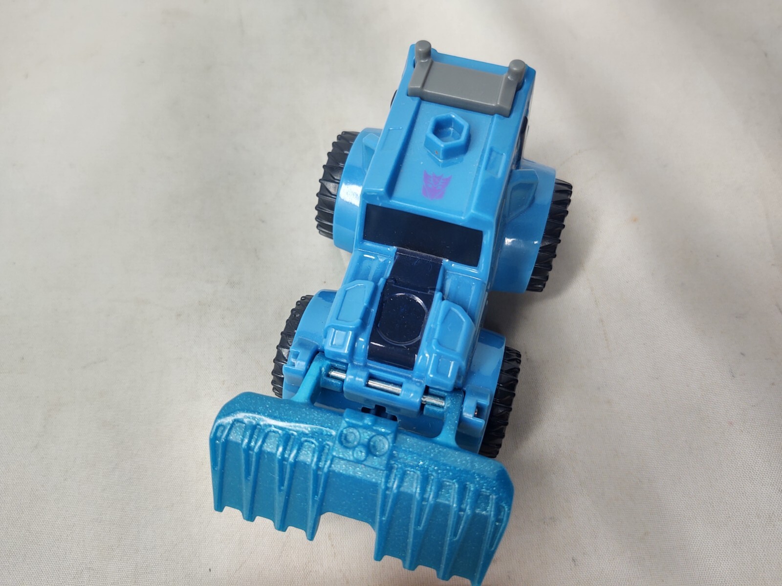 2016 Transformers Blue Bulldozer Figure Figurine McDonald&rsquo;s Happy Meal Toy Car