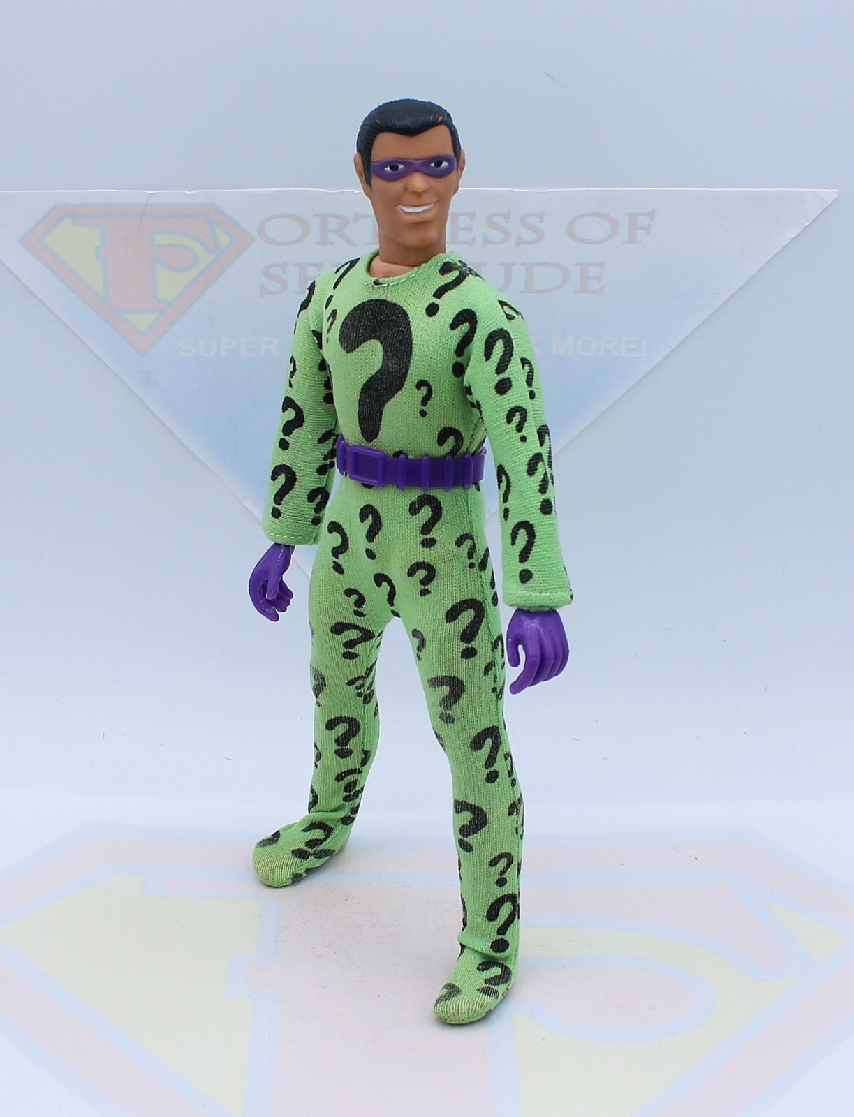Mego Riddler Vintage 1973 WGSH 8&Prime; Original Type 1 Action Figure ~Complete ~MINTY