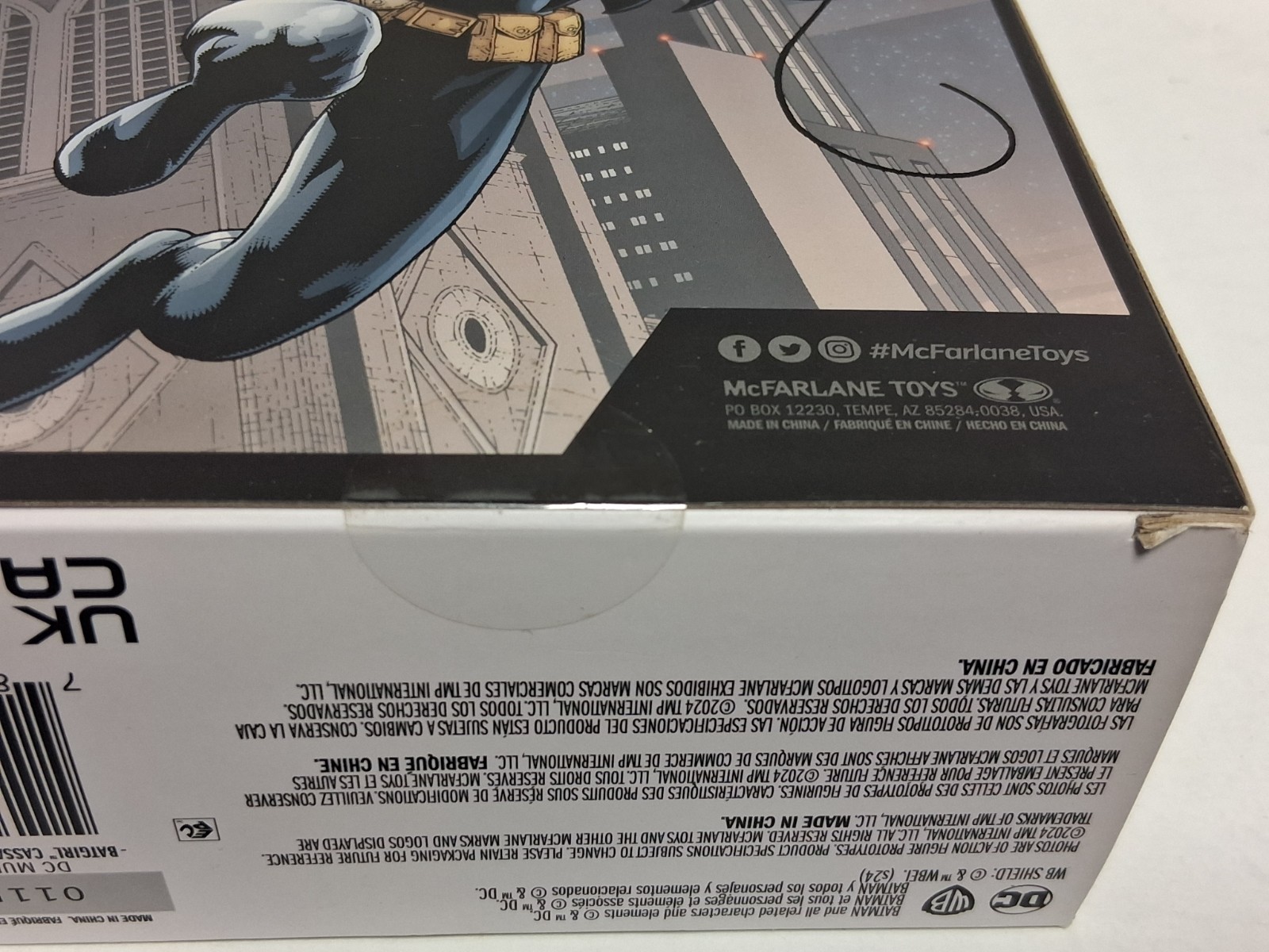 McFarlane DC Multiverse Gold Label Batgirl Cassandra Cain Target Exclusive NIB