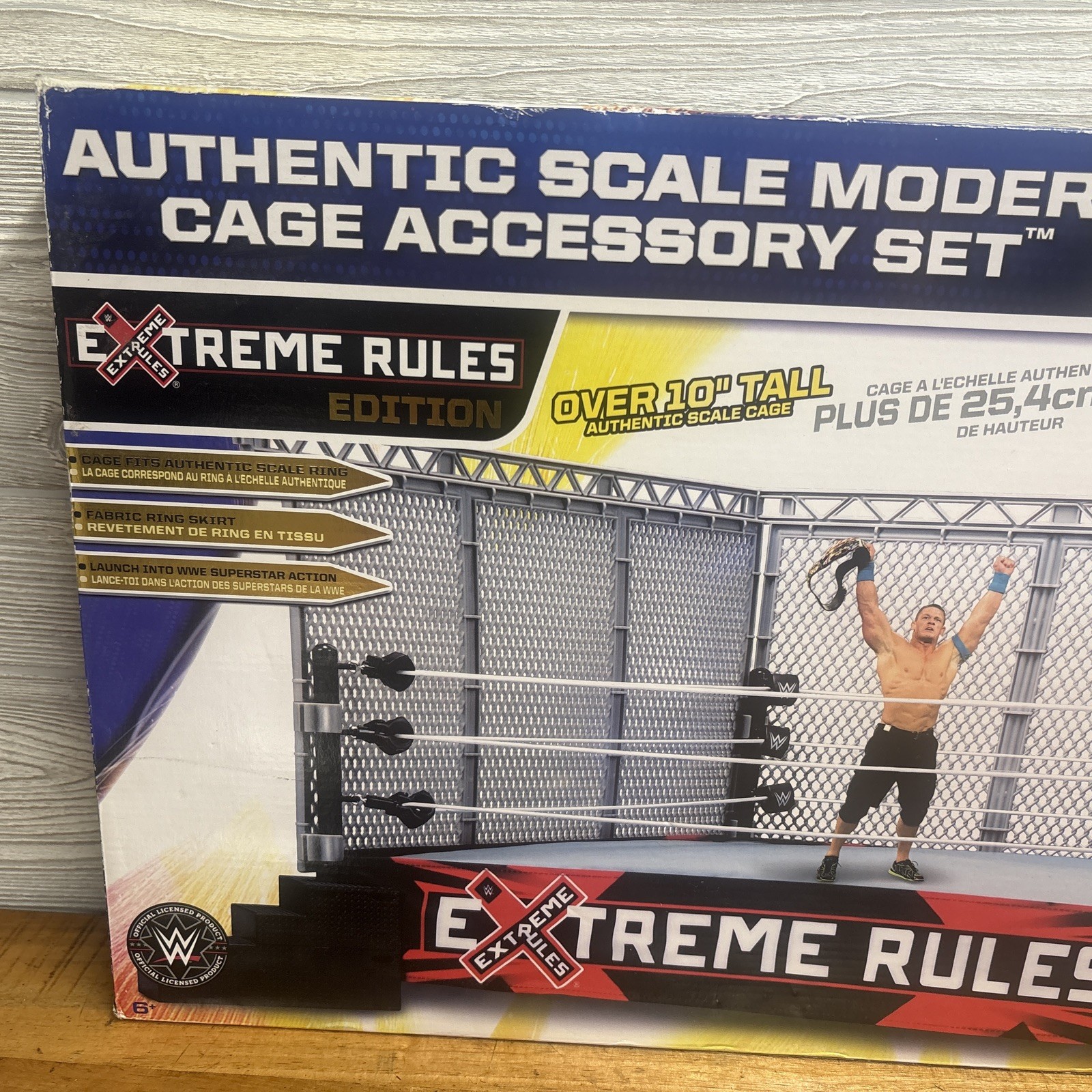 WWE Extreme Rules Edition Authentic Scale Cage 2015 Accessory Set For WWE Ring
