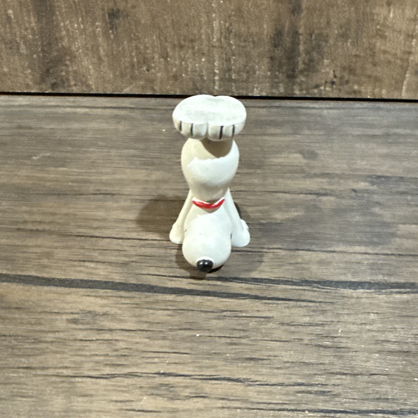Vintage Dated 1966 Snoopy 2.75&Prime; Stackable PVC Action Figure Peanuts Gang