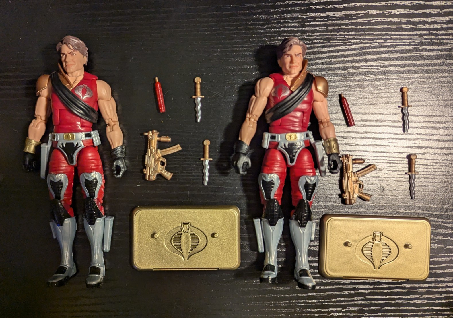 Hasbro GI JOE CLASSIFIED Crimson Strike Tomax & Xamot action figures