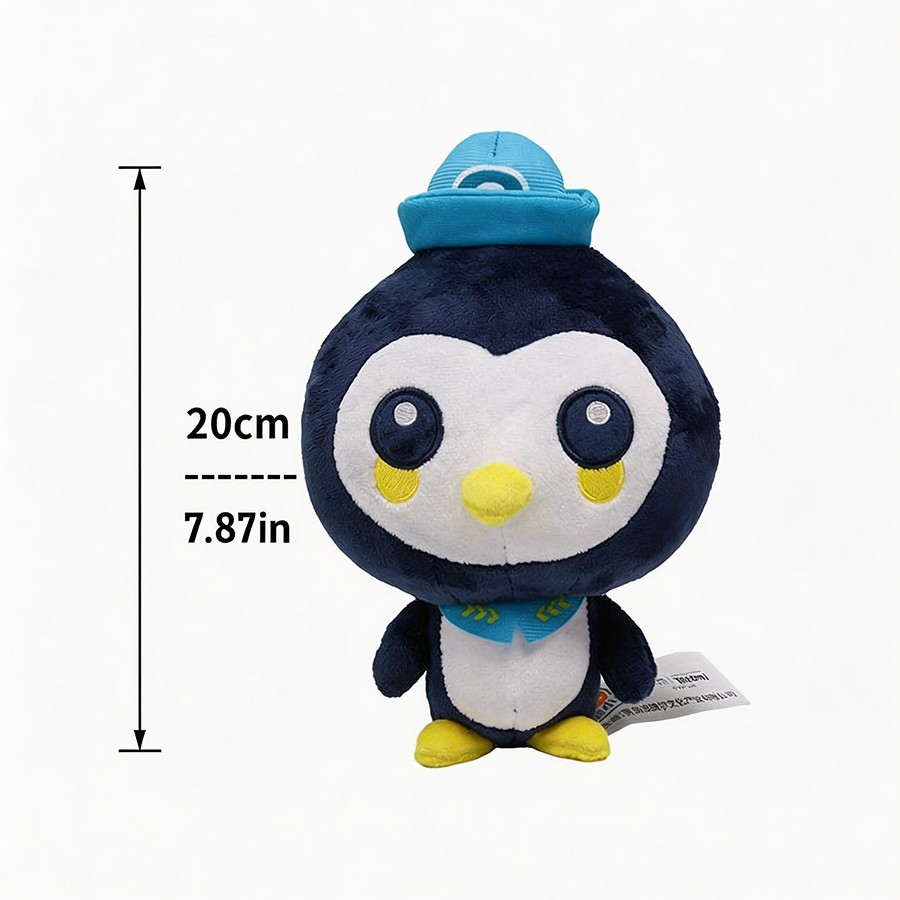 New Octonauts 20cm Plush Toys Vegimal Barnacles Peso Kwazii Tweak Animal Stuffed