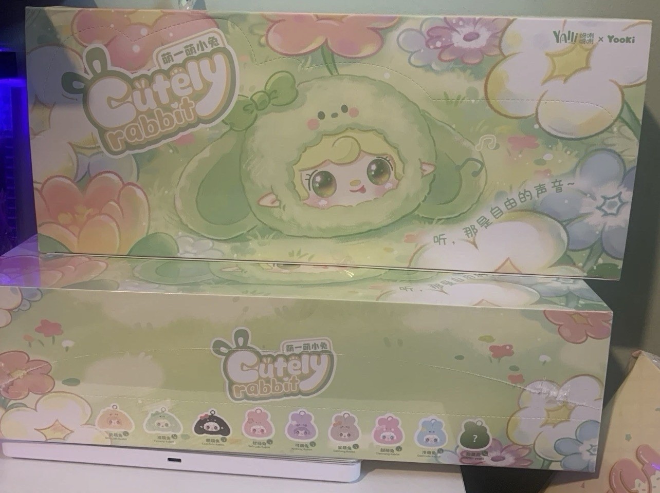 🎀 Full Sealed Case — Yooki V11 Cute Rabbit Blind Box Plush Series