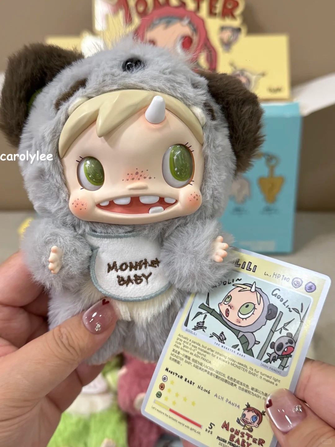 POP MART POLAR Monster Baby Collection Series Plush Pendant Ver.1 Confirmed Gift