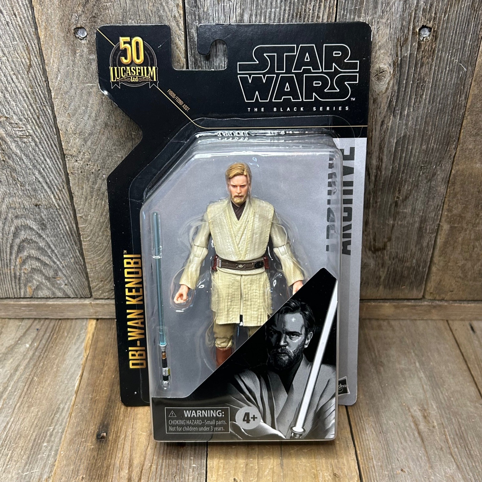 Star Wars Black Series Archive Obi-Wan Kenobi Lucasfilm 50th Anniversary Figure