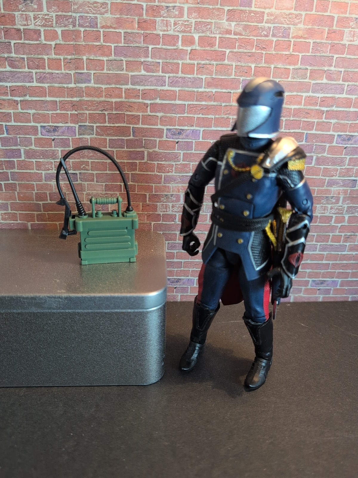 1/12 Scale Handheld Radio For 6&Prime; & 7&Prime; Action Figures