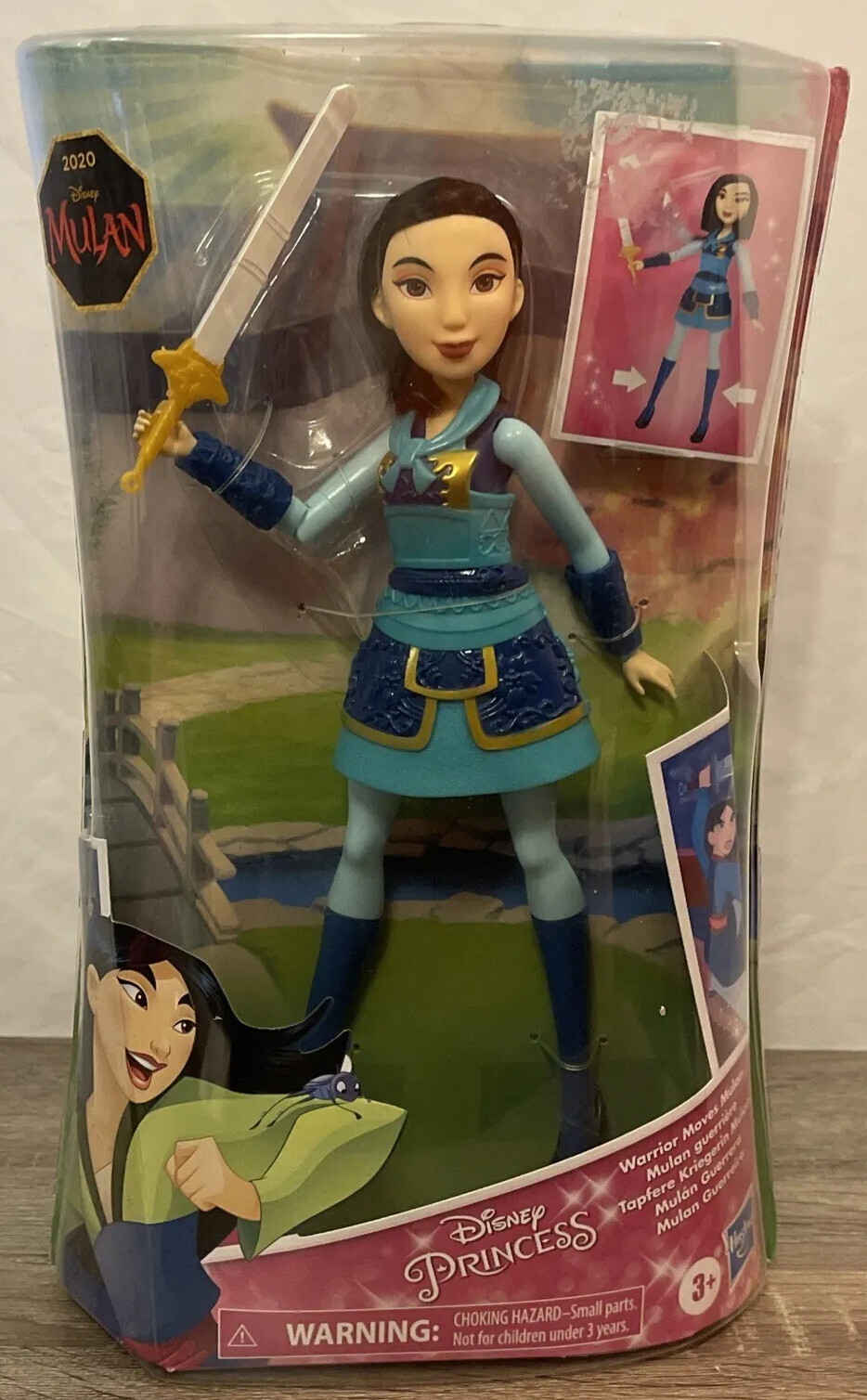 Disney Princess Warrior Moves Mulan Doll 2020*Great Gift For Any Occasion*🤶🎄🎅