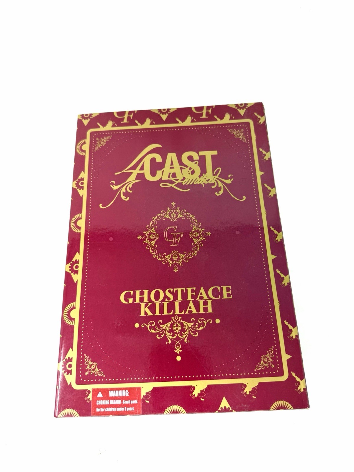 GHOSTFACE KILLAH Black & GOLD EDITION WU TANG CLAN 4 CAST ACTION FIGURE