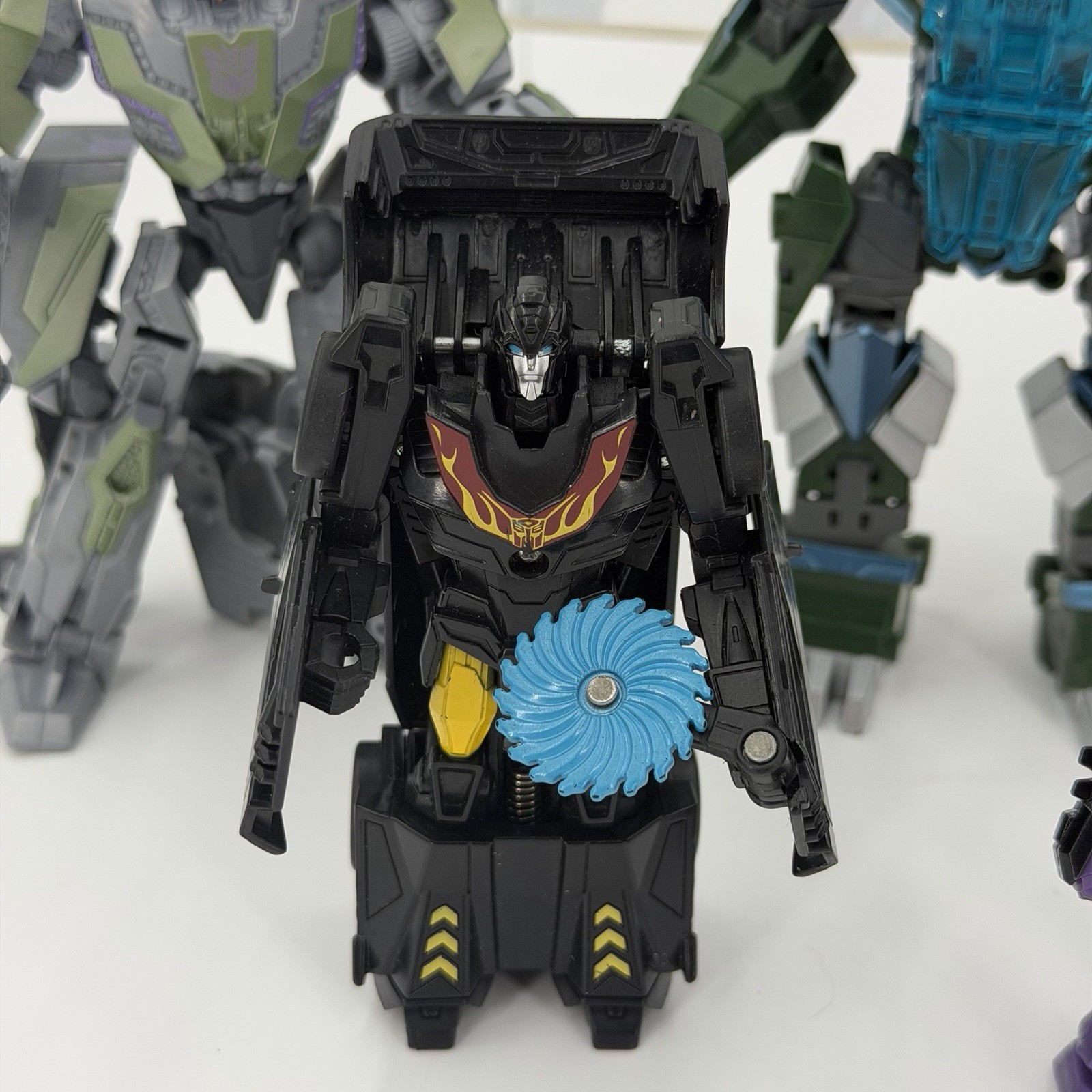 Hasbro Transformers Action Figures Lot Of 10 Toys Used Good Condition