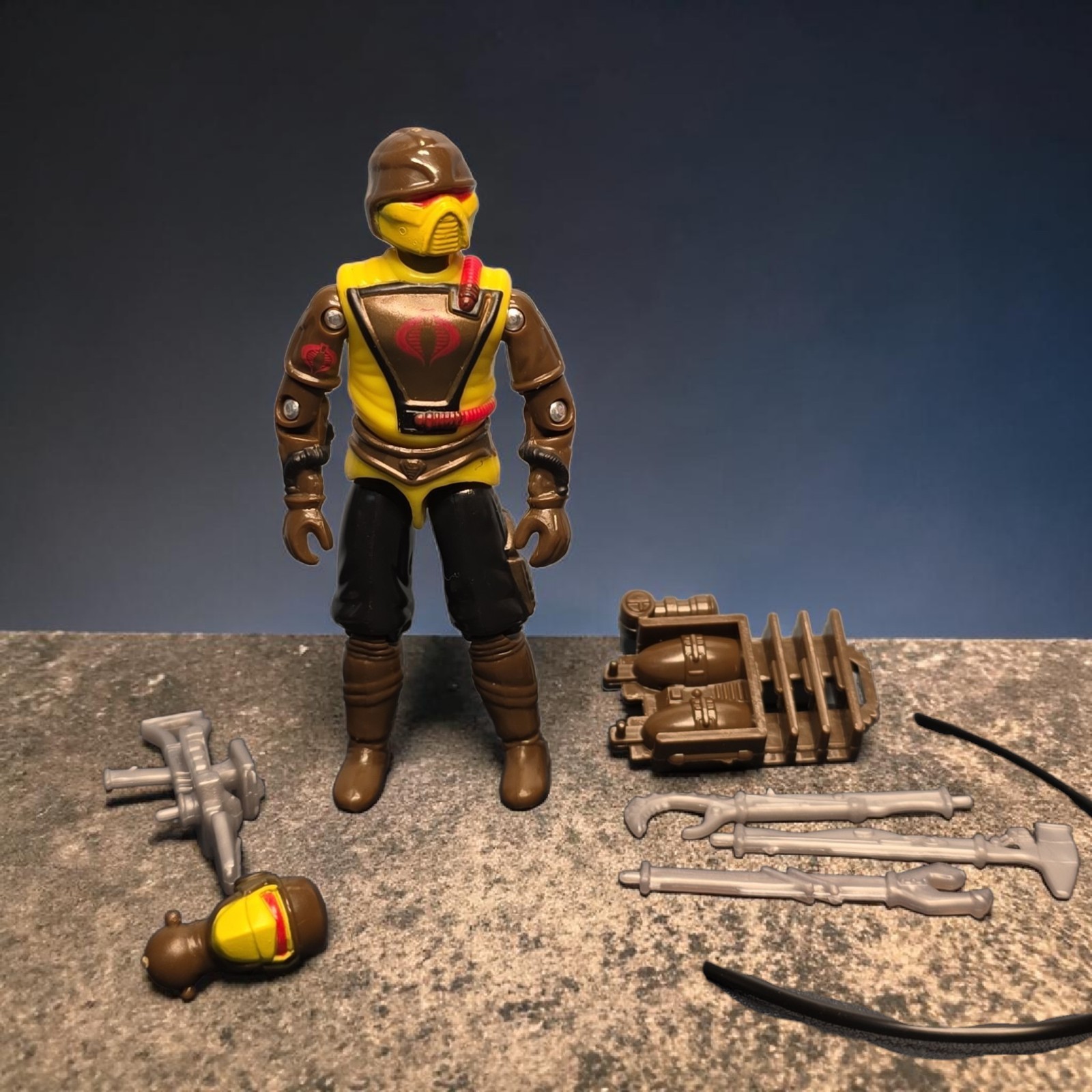 Desert Scorpion Techno Viper Black Major G.I. Joe GI Joe Action Figure 2025