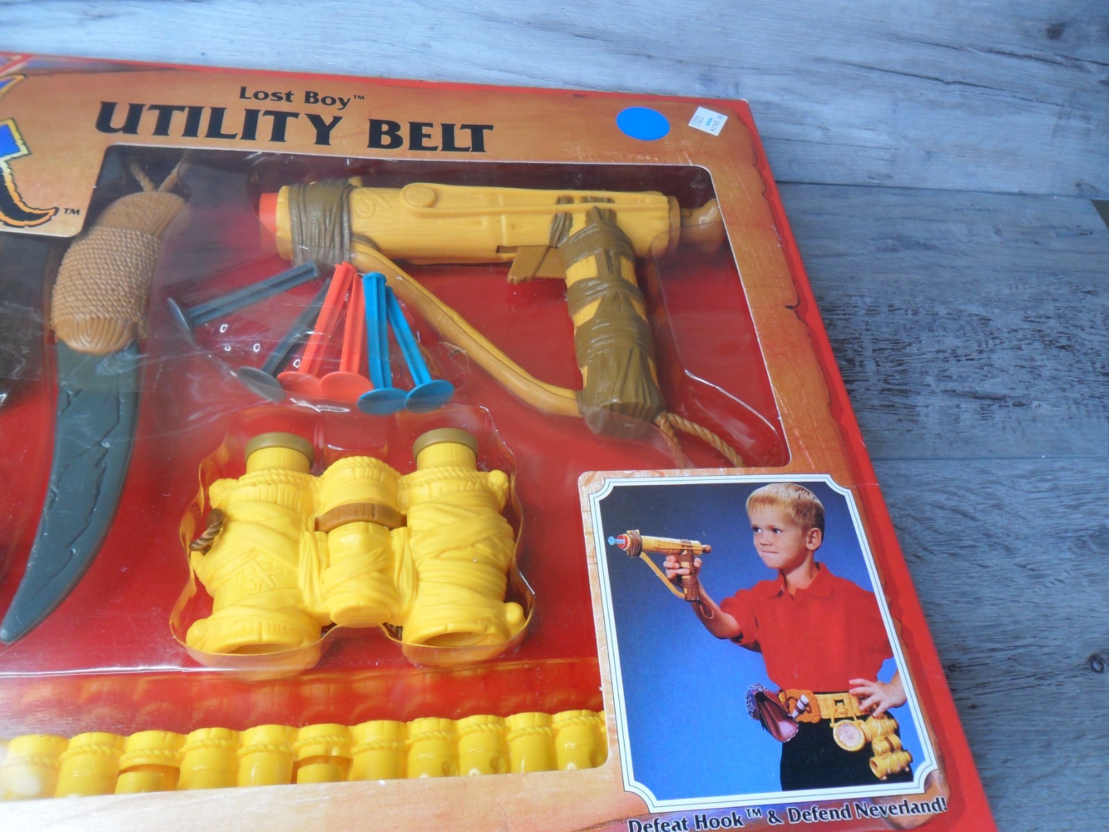 Hook ~ Lost Boy Utility Belt Captain Hook 1991 Mattel 8713 New Sealed RARE