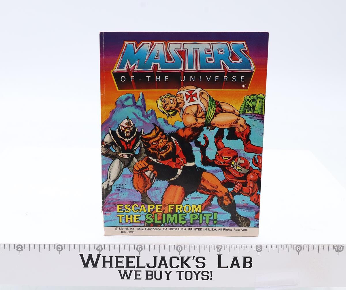 Escape From the Slime Pit 1985 Mini Comic He-Man Masters of the Universe MOTU