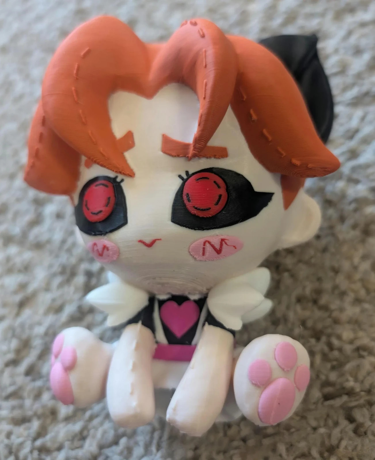 Gambit Marvel Rivals Keychain Accessory Cat Maid 3d Print