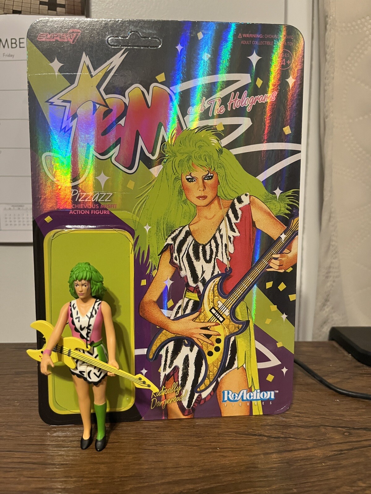 Jem & The Holograms Pizzazz ReAction 3.75 Figure Super 7 2020